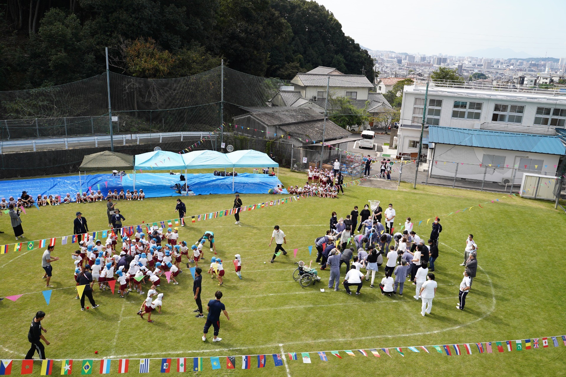 保育園児との交流会を開催しました